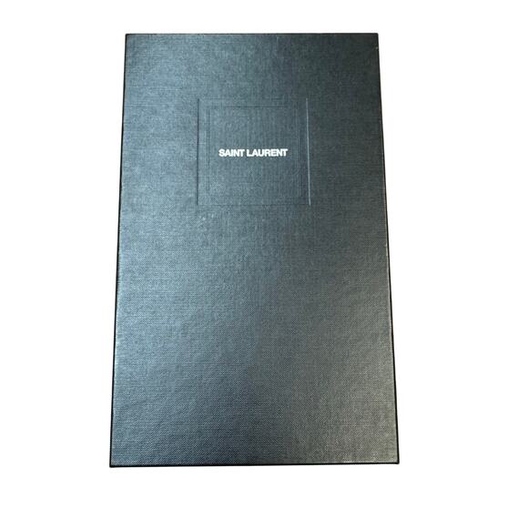 Saint Laurent 2018 Cassandre Wallet on Chain Red w/box - Picture 3 of 15